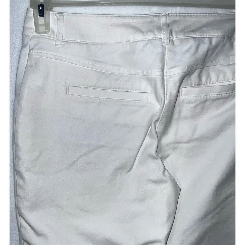 Chico's Women's So Slimming Crop Pants White Size XS Standard Casual. - Picture 5 of 9